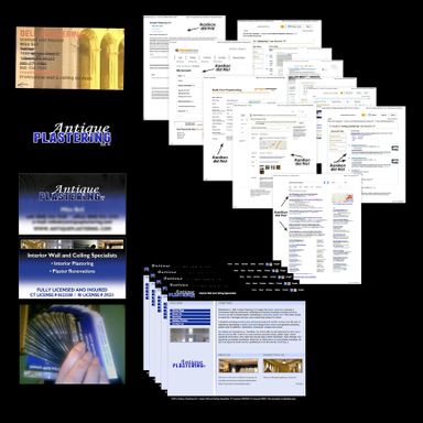 Logo design, business card design, SEO web design, Google SEO results