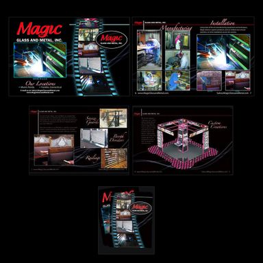 Pamphlet design and printing, booklet design and printing, graphic design rendering corrections