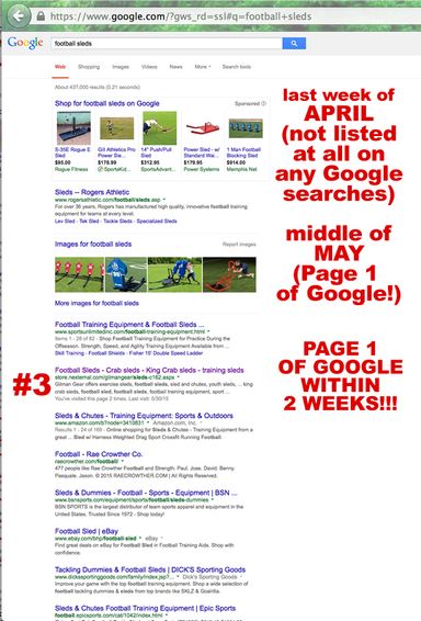 Google SEO Results