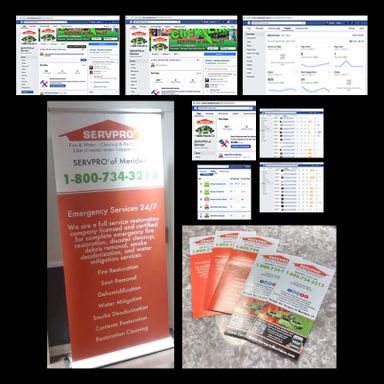 Business signage, brochure design and printing, social media marketing