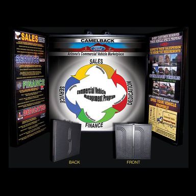 Tabletop display design and printing