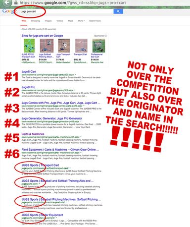 Google SEO Results