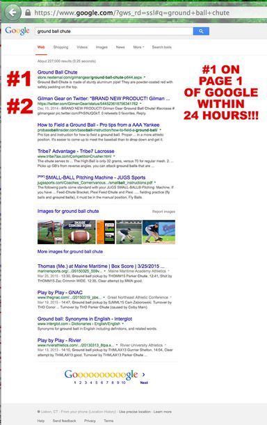 Google SEO Results