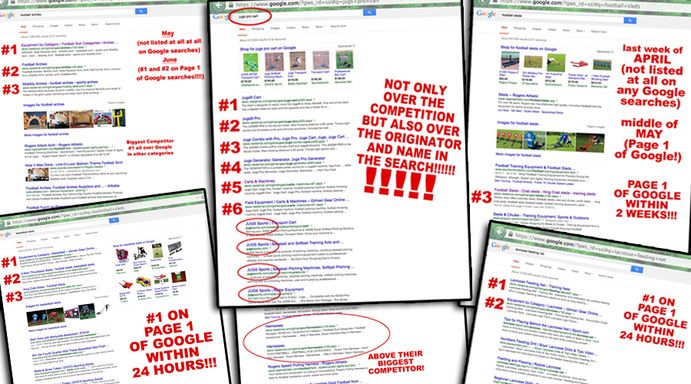 Google SEO Results