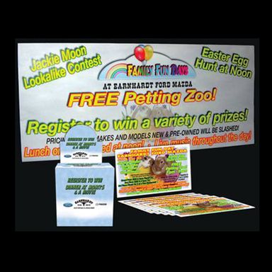 POP display design, flyer design, banner design, printing