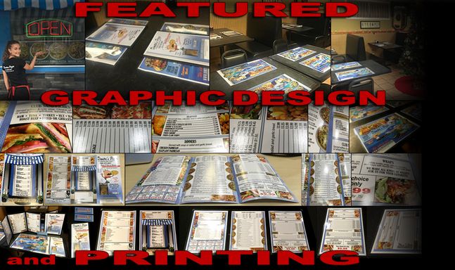 Menu Design and Printing