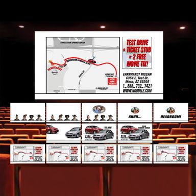 Multimedia Animated Movie Theatre Ad