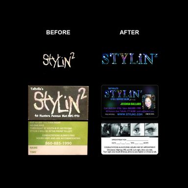 Business Rebranding, Logo Design, Business Card Design and Printing