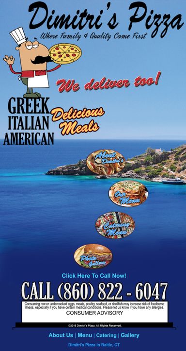 Multimedia Website Home Page Design